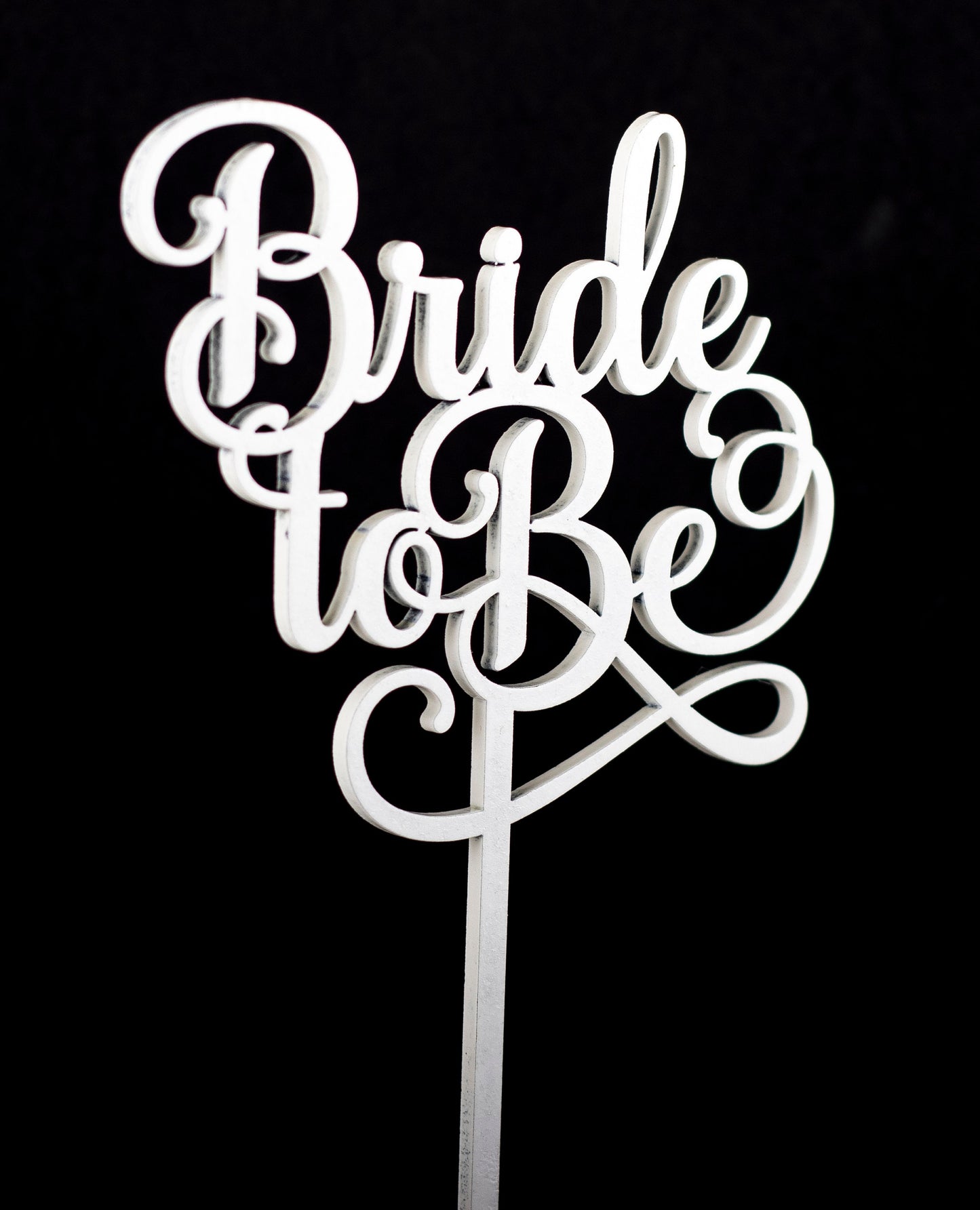 "Bride To Be" Cake Topper