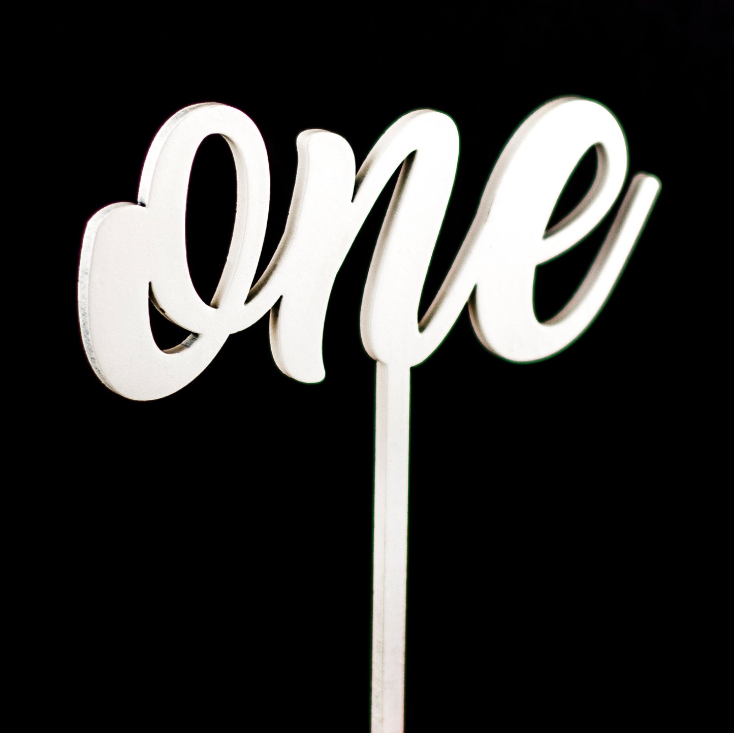 Any Number Cake Topper for Anniversary, Birthday, Etc., Custom, Personalized, Any Color, Glitter, Mirror
