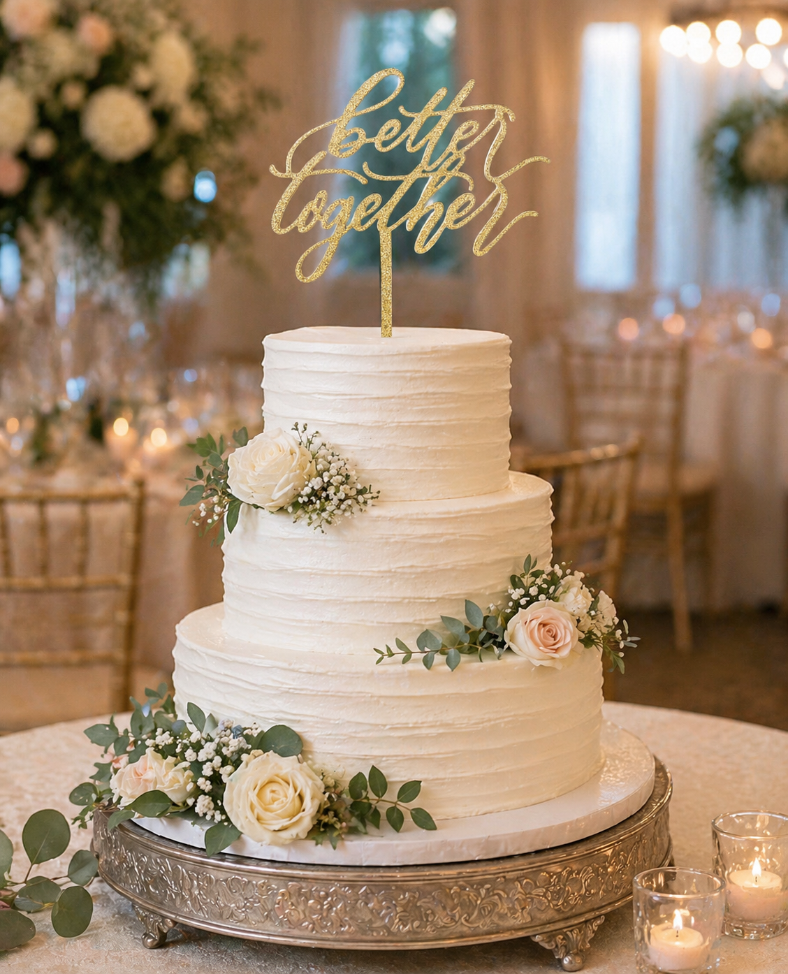 Better Together Cake Topper