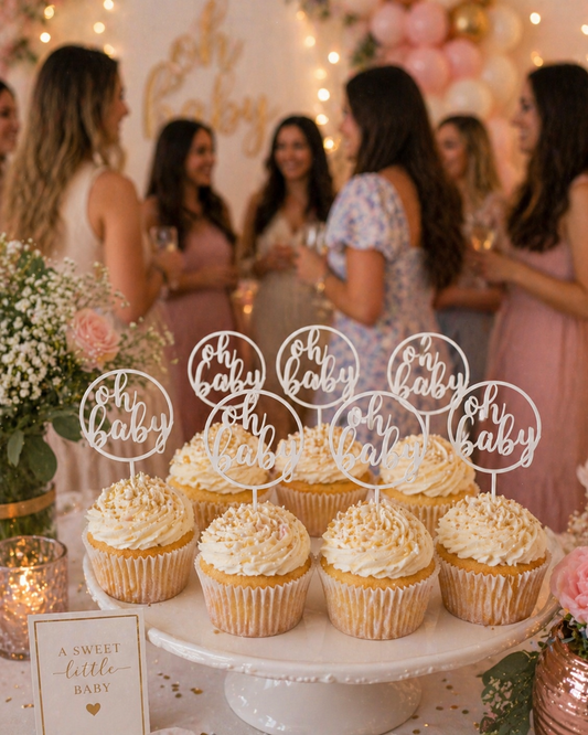 Oh Baby Cake Topper