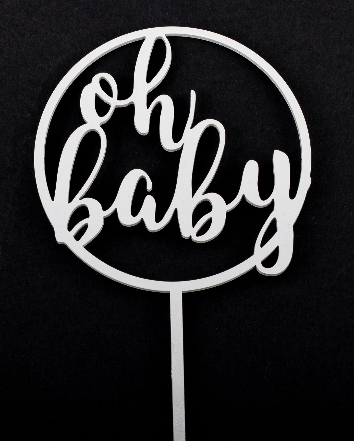 Oh Baby Cake Topper