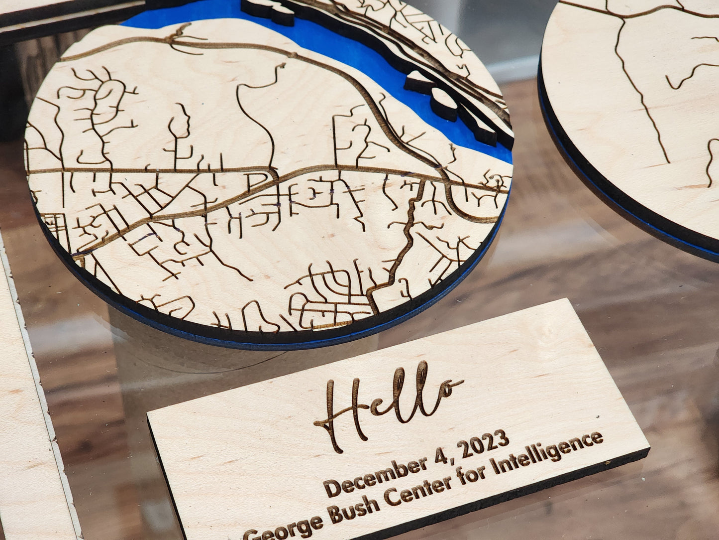 Where It All Began with 3 Maps, Where We Met, Proposed and Tied The Knot