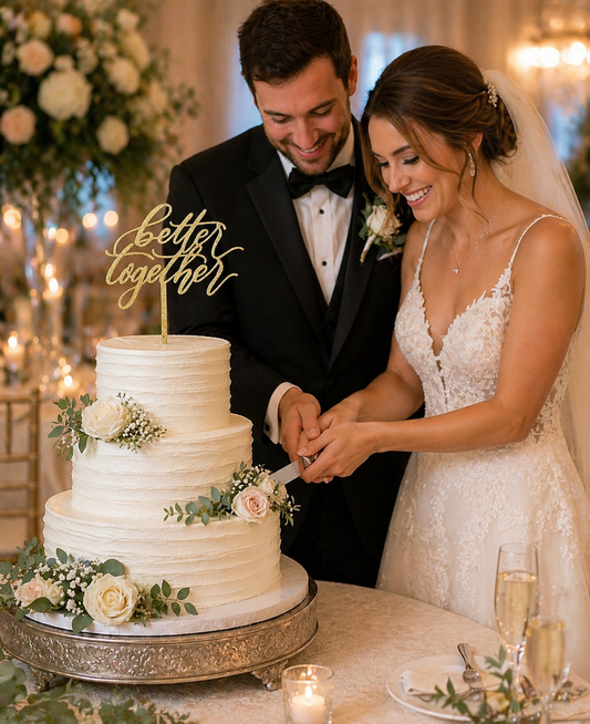 Better Together Cake Topper