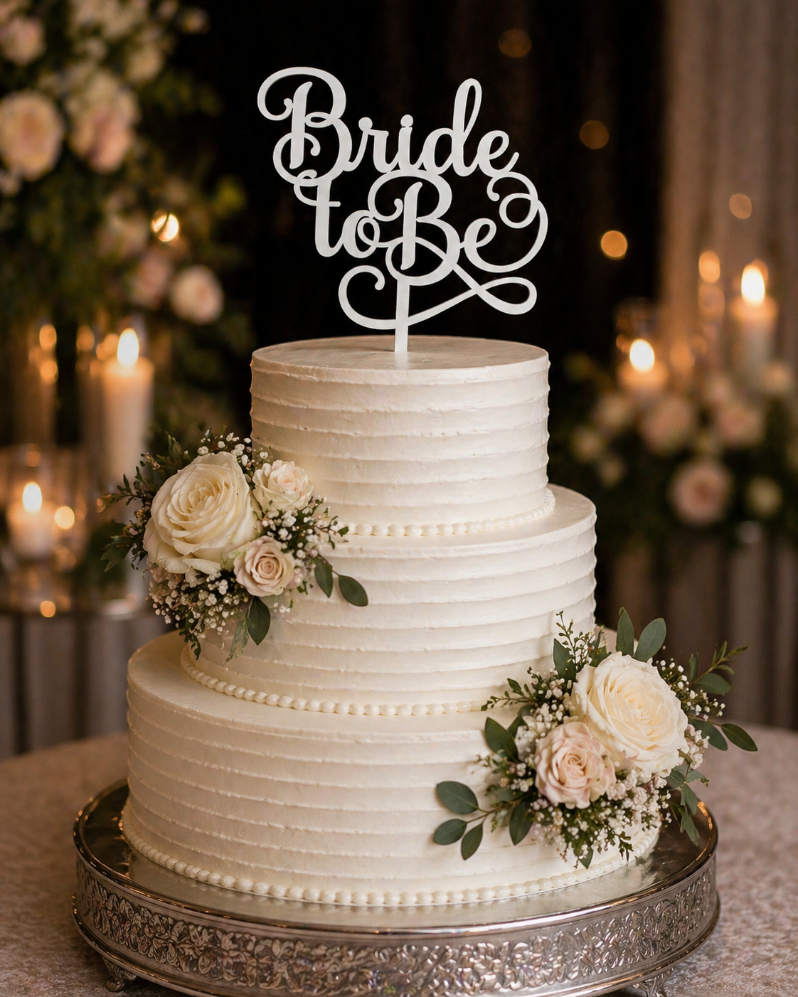 Bride To Be Cake Topper