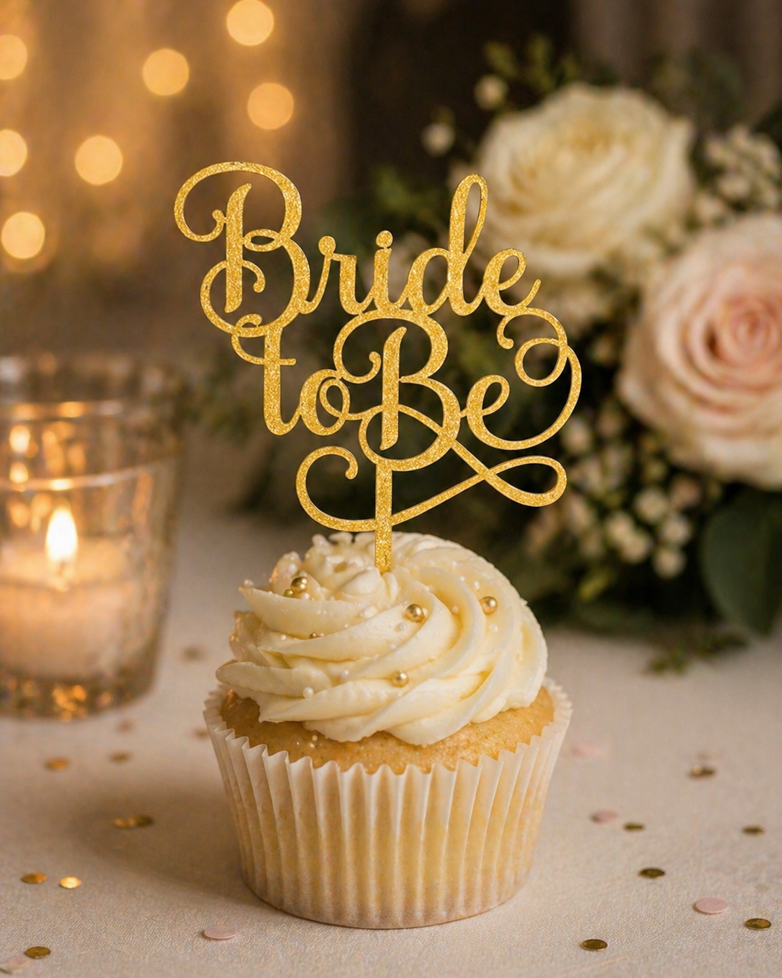 Bride To Be Cake Topper