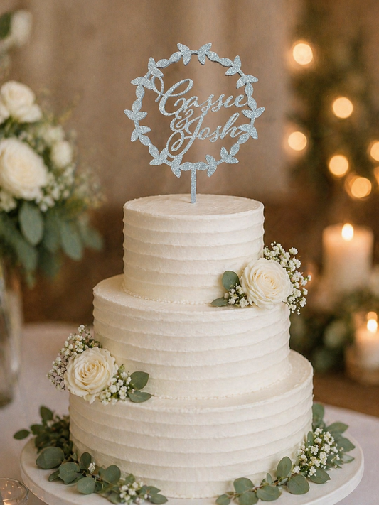 Custom Names Cake Topper