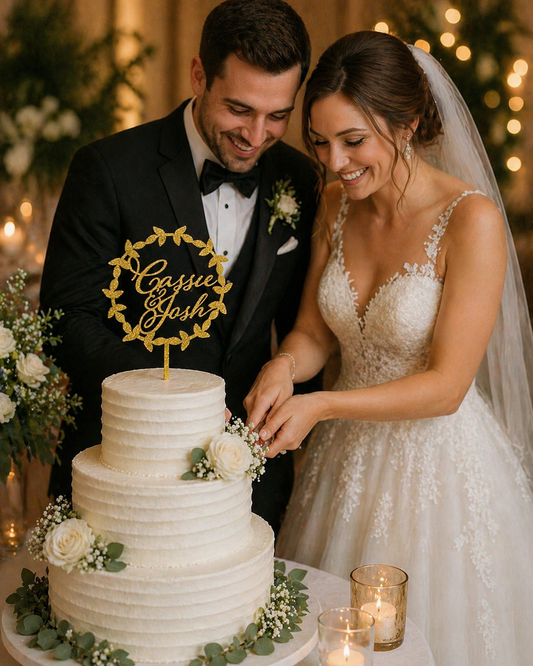 Custom Names Cake Topper