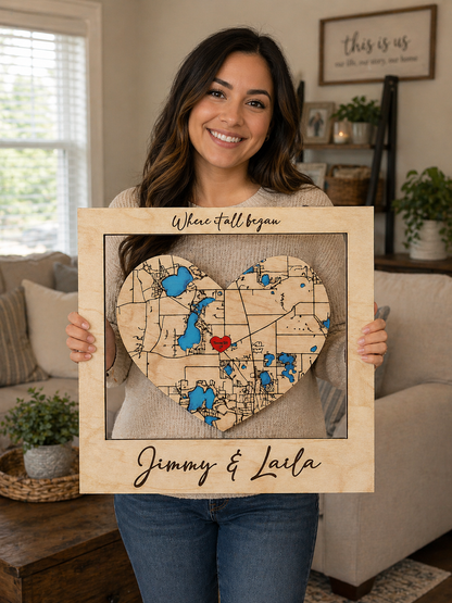 Where It All Began Map