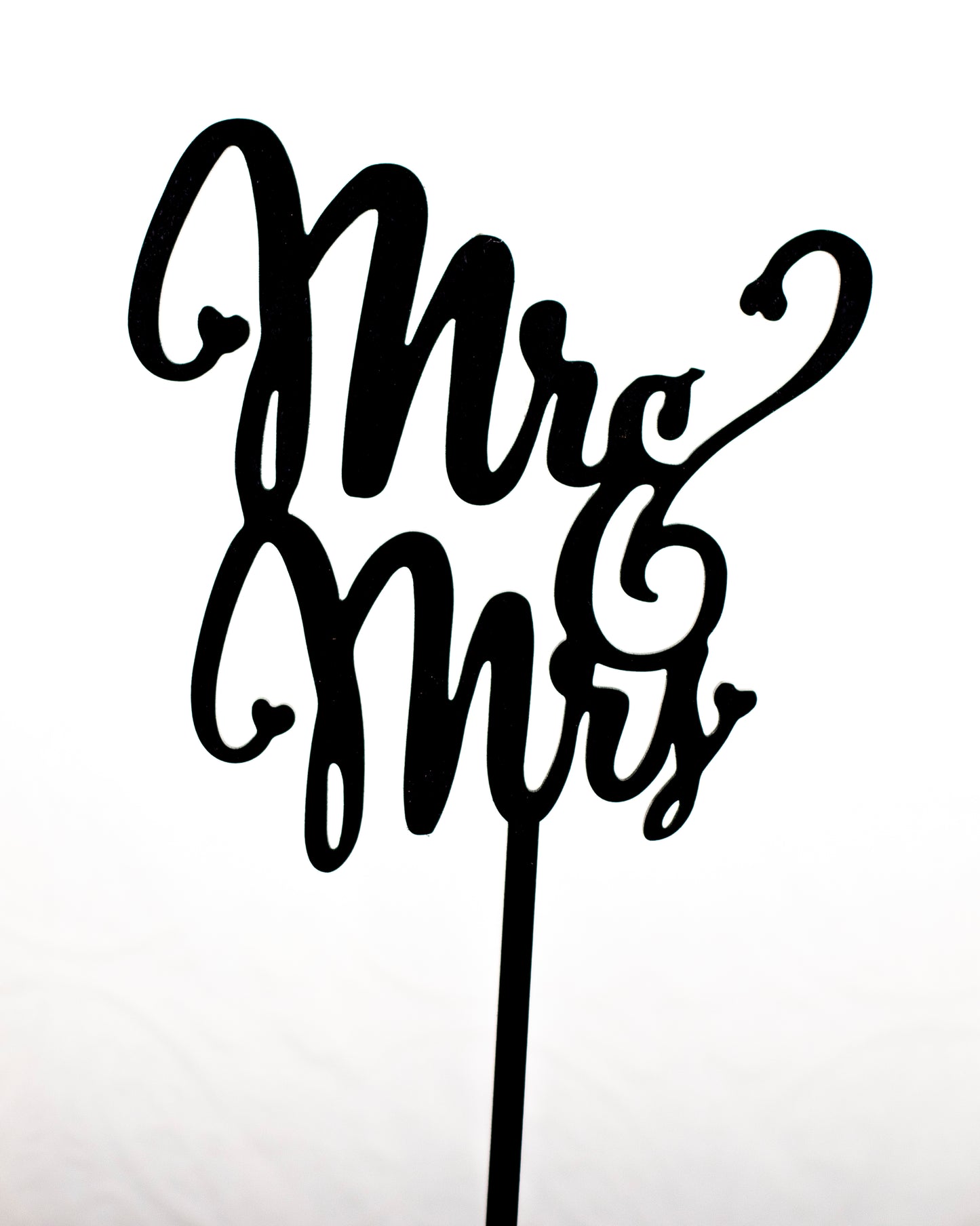 Mr & Mrs Cake Topper