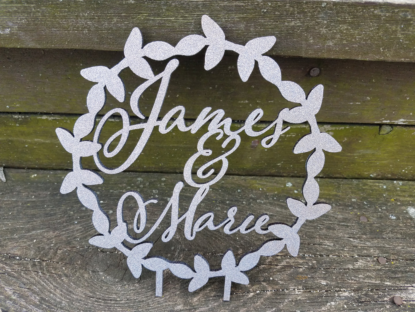 Custom Names Cake Topper