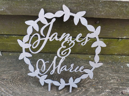 Custom Names Cake Topper