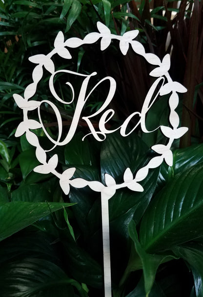 Custom Names Cake Topper