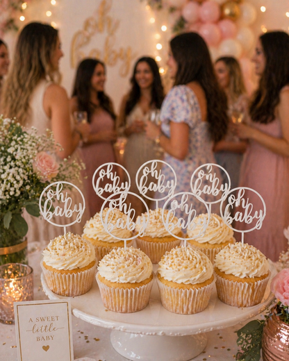 Oh Baby Cake Topper