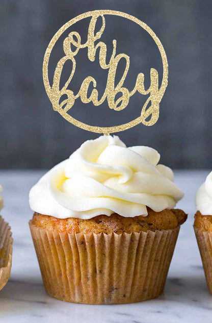 Oh Baby Cake Topper