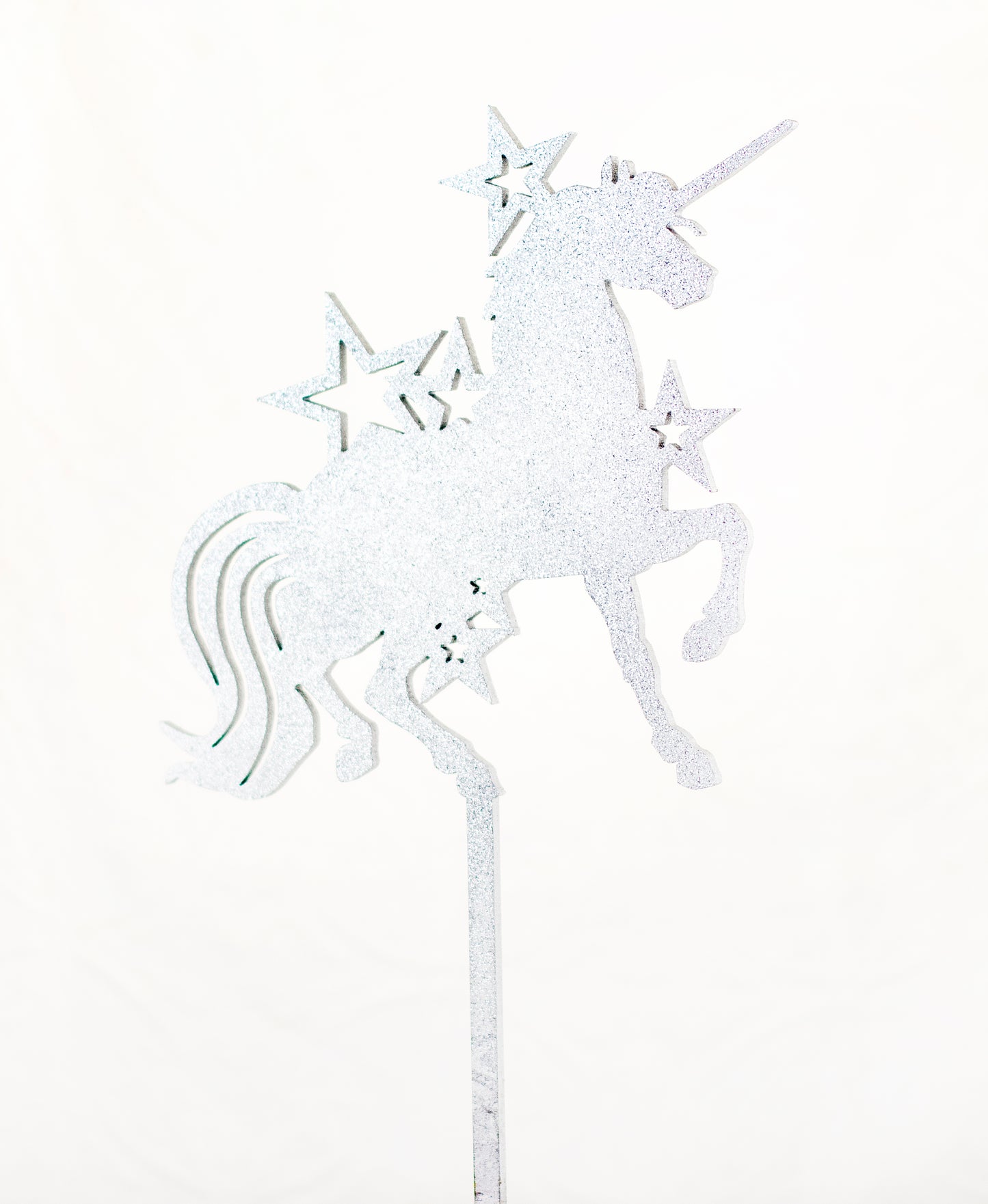 Unicorn with Stars Cake Topper
