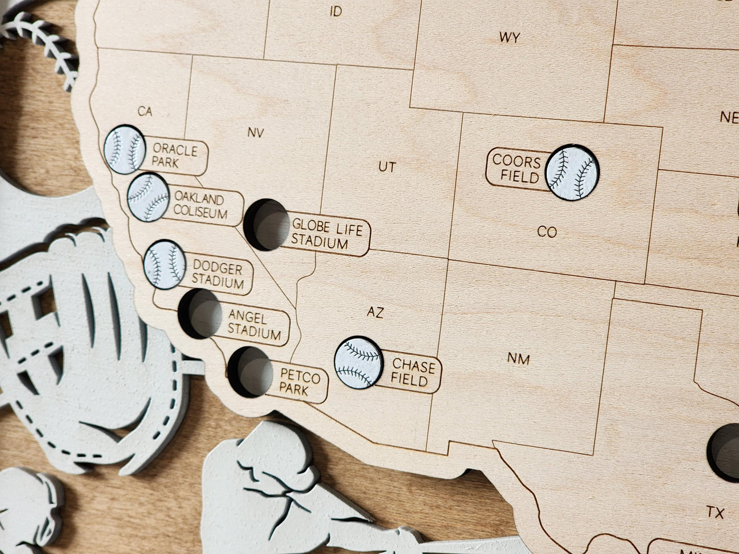 Baseball Stadium Map - MLB Stadium Map - Stadium Tracker