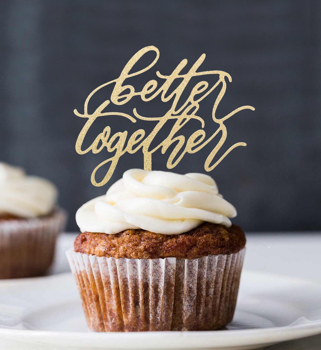 Better Together Cake Topper